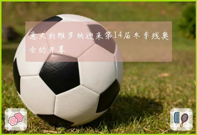 意大利维罗纳迎来第14届冬季残奥会的开幕